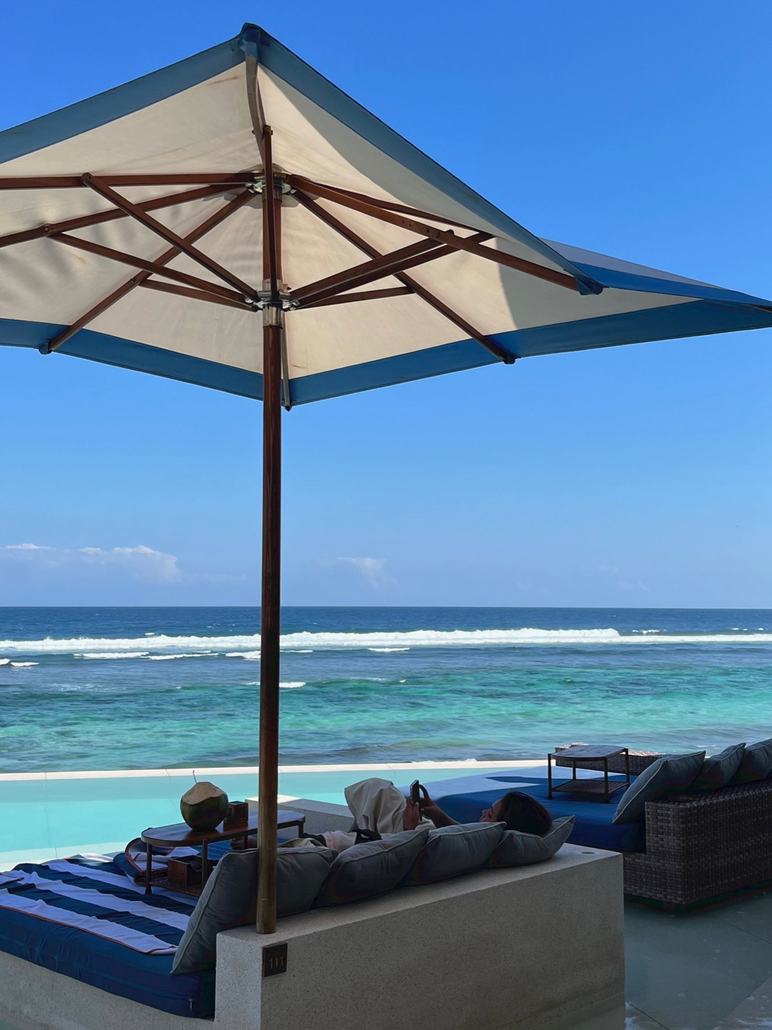 Beach front bliss at Tropical Temptation Beach Club