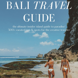 NEW Bali Travel eGuide 2025 + FREE Bonus inside