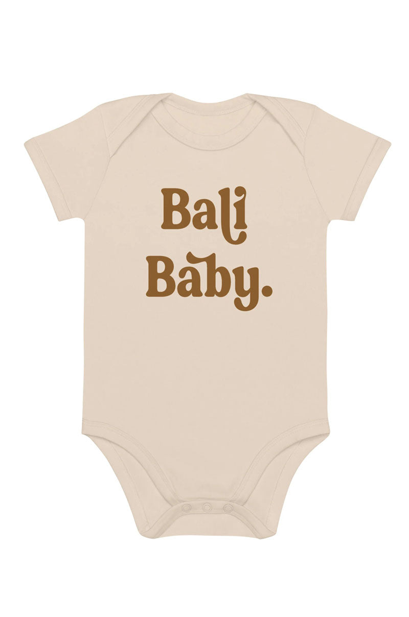 Bali Baby Organic cotton baby bodysuit