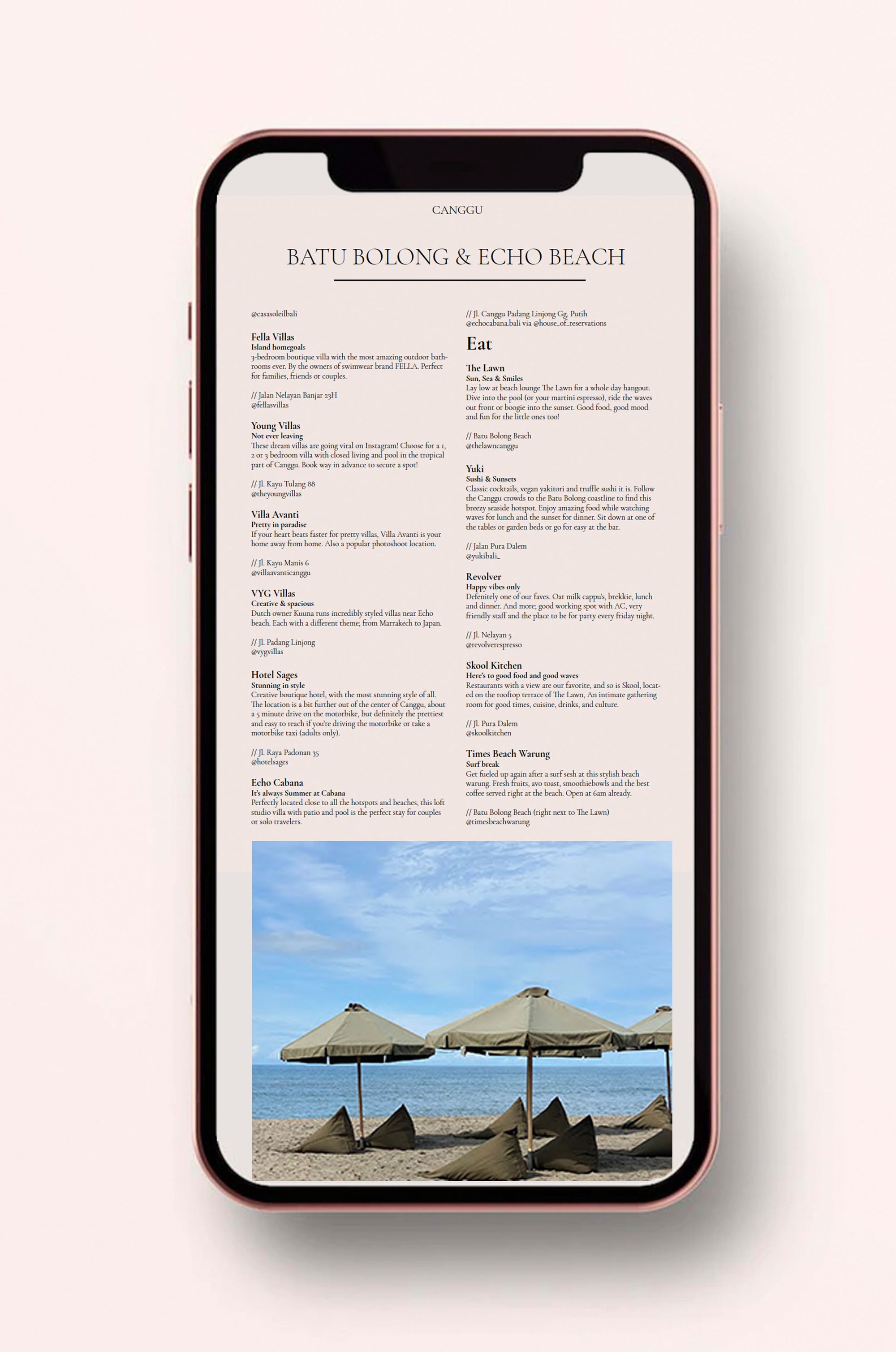 BALI TRAVEL GUIDE (ONLINE) — ISSUE 006