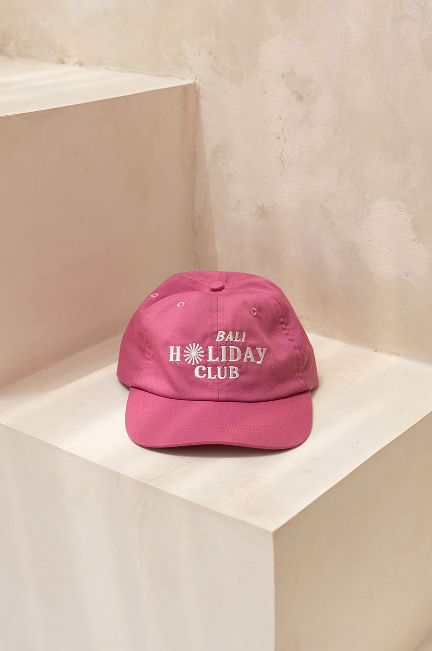 Bali Holiday Club Cap | Pink