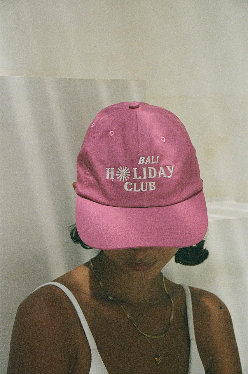 Bali Holiday Club Cap | Pink
