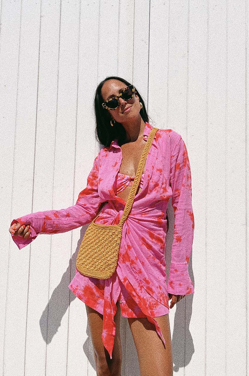 Bali Summer Crochet Bag | Sun Yellow
